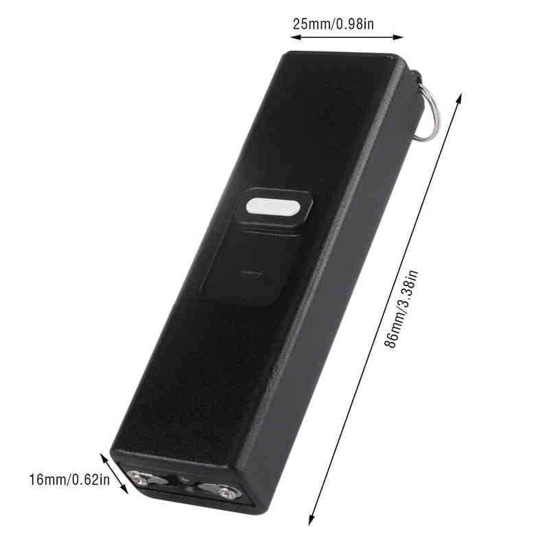 BORUiT Self Defense Keychain Flashlight with Electric Shock Function Super Bright Waterproof Mini LED Key Light Poket Torch 220209
BORUiT Self Defense Keychain Flashlight with Electric Shock Function Super Bright Waterproof Mini LED Key Light Poket Torch 220209