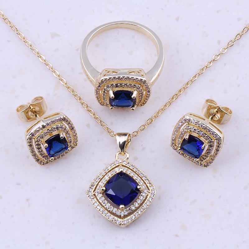 Angelic Blue Imitation Crystal & Cubic Zircon Gold Color Fashion Jewelry Sets For Women Christmas Gift Trendy Jewelry E00311, As pic
Angelic Blue Imitation Crystal & Cubic Zircon Gold Color Fashion Jewelry Sets For Women Christmas Gift Trendy Jewelry E00311, As pic