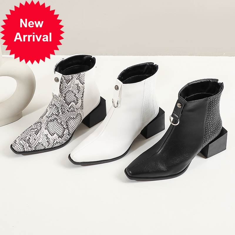2020 Ankle Boots Women's More Size 22-28cm Autumn Length and Snake Pattern Sewing Back Winter Snowboots 3 Colour Tkh4, White-winter
2020 Ankle Boots Women's More Size 22-28cm Autumn Length and Snake Pattern Sewing Back Winter Snowboots 3 Colour Tkh4, White-winter