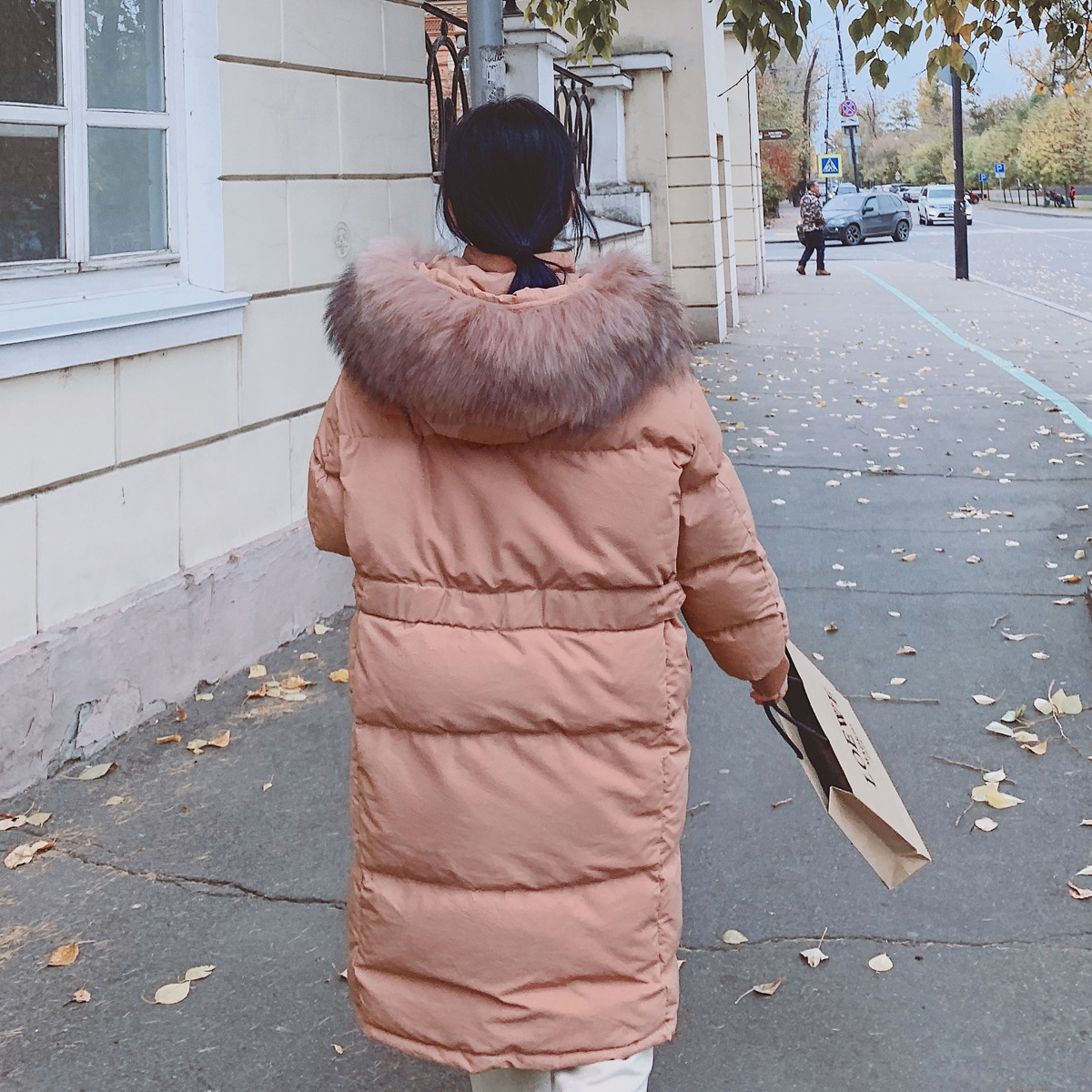 Cotton Coat Women Midlength 2020 Winter New Style Korean Style INS Cotton Padded Clothes Down Feather Cotton Padded Jacket Coat T200115