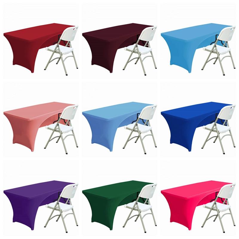4ft 5ft 6ft 8ft Rectangular Tablecloth Spandex Stretch Table Cover For Wedding Table Cloth Hotel Home Event Party Decoration, White
4ft 5ft 6ft 8ft Rectangular Tablecloth Spandex Stretch Table Cover For Wedding Table Cloth Hotel Home Event Party Decoration, White