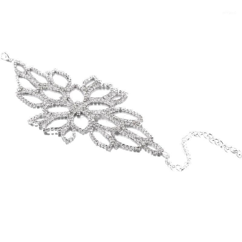 Charm Bracelets Diomedes Est Fashion Silver Color Crystal For Women Bridal Floral Ankle Bangles Engagement Wedding Y5301
Charm Bracelets Diomedes Est Fashion Silver Color Crystal For Women Bridal Floral Ankle Bangles Engagement Wedding Y5301