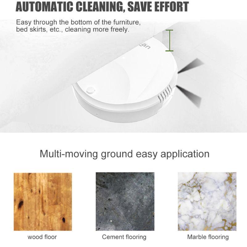 Automatic Smart Sweeping Robot Vacuum Cleaner Floor Dirt Home USB Rechargeable Cleaning Machine
Automatic Smart Sweeping Robot Vacuum Cleaner Floor Dirt Home USB Rechargeable Cleaning Machine