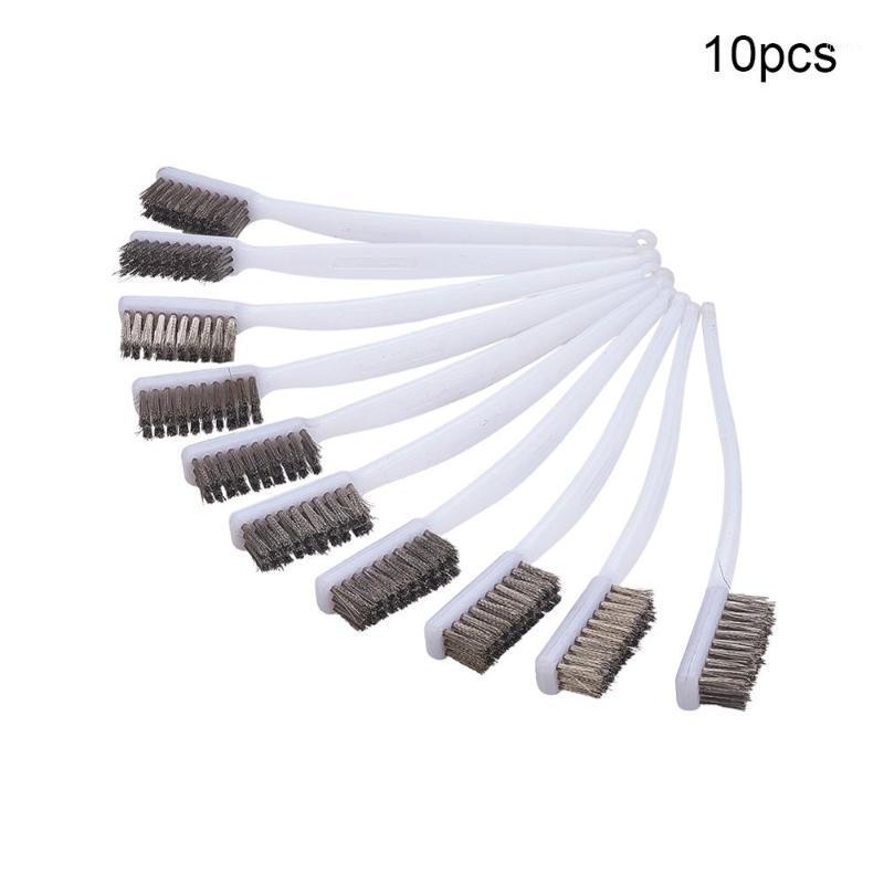 Hot 3pcs/5pcs/10pcs 17cm Total Length Stainless Steel Wire Cleaning Brush 1.2cm Working Width Steel Wire Brush Plastic Handle1
Hot 3pcs/5pcs/10pcs 17cm Total Length Stainless Steel Wire Cleaning Brush 1.2cm Working Width Steel Wire Brush Plastic Handle1