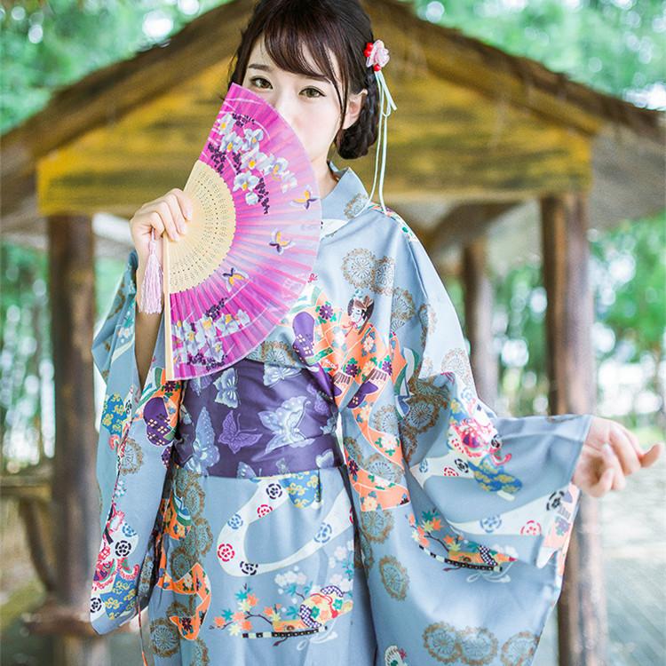 Kanagawa Kabuki Kawaii Girls Japanese Traditional Kimono Dress with Butterfly Waist Belt Cute Flowers Printing Long Dress Lolita, As pic
Kanagawa Kabuki Kawaii Girls Japanese Traditional Kimono Dress with Butterfly Waist Belt Cute Flowers Printing Long Dress Lolita, As pic
