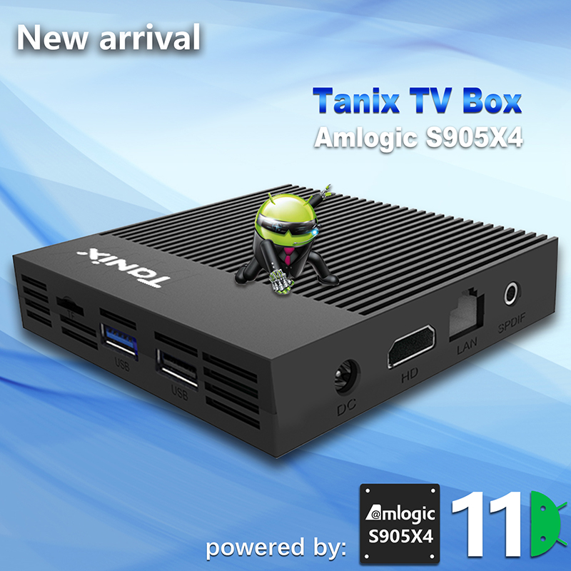 TANIX X4 8K Amlogic S905X4 TV Box Android 11.0 Quad Core 4GB 32GB Dual WiFi Bluetooth Media Player
TANIX X4 8K Amlogic S905X4 TV Box Android 11.0 Quad Core 4GB 32GB Dual WiFi Bluetooth Media Player