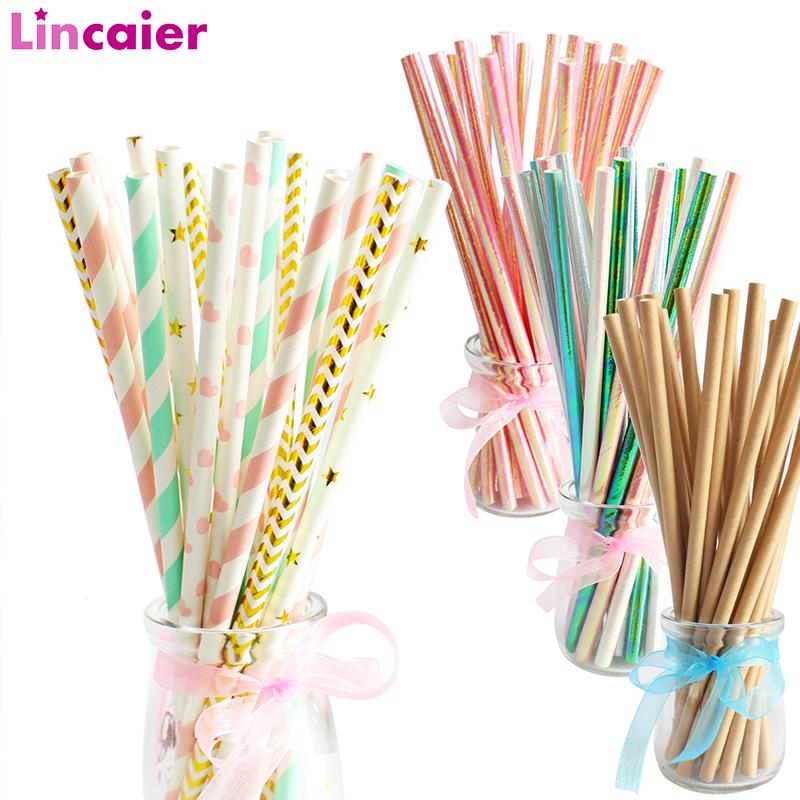 25pcs Gold Pink Paper Drinking Straws Happy Birthday Decoration 1st First Birthday Boy Girl Party My One year Supplies
25pcs Gold Pink Paper Drinking Straws Happy Birthday Decoration 1st First Birthday Boy Girl Party My One year Supplies