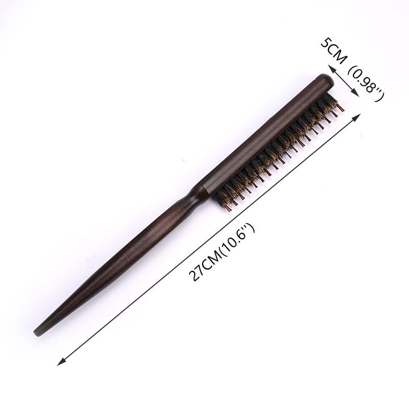 1pc Flat Wooden Teasing Comb Backcombing Hair Brush Professional Nylon Bristle Material
1pc Flat Wooden Teasing Comb Backcombing Hair Brush Professional Nylon Bristle Material