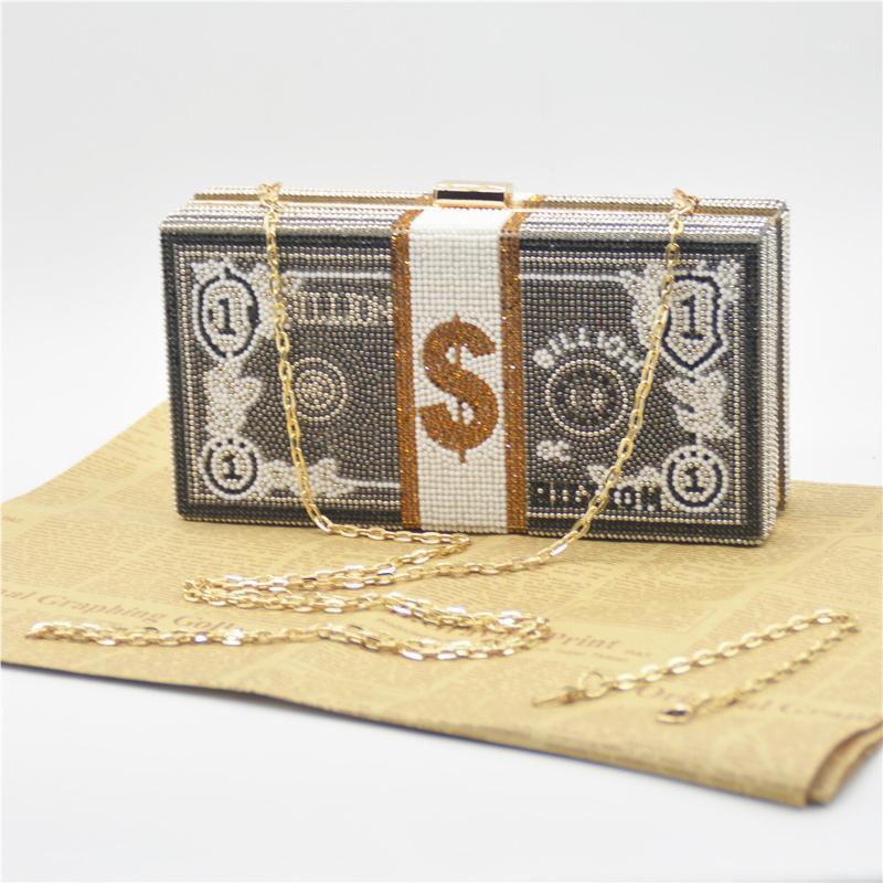 2020 New Arrival US Crystal Money Clutch Evening Bag Luxury Women Diamond Shoulder Crossbody Handbags Messenger Mini Clutches1, 11
2020 New Arrival US Crystal Money Clutch Evening Bag Luxury Women Diamond Shoulder Crossbody Handbags Messenger Mini Clutches1, 11