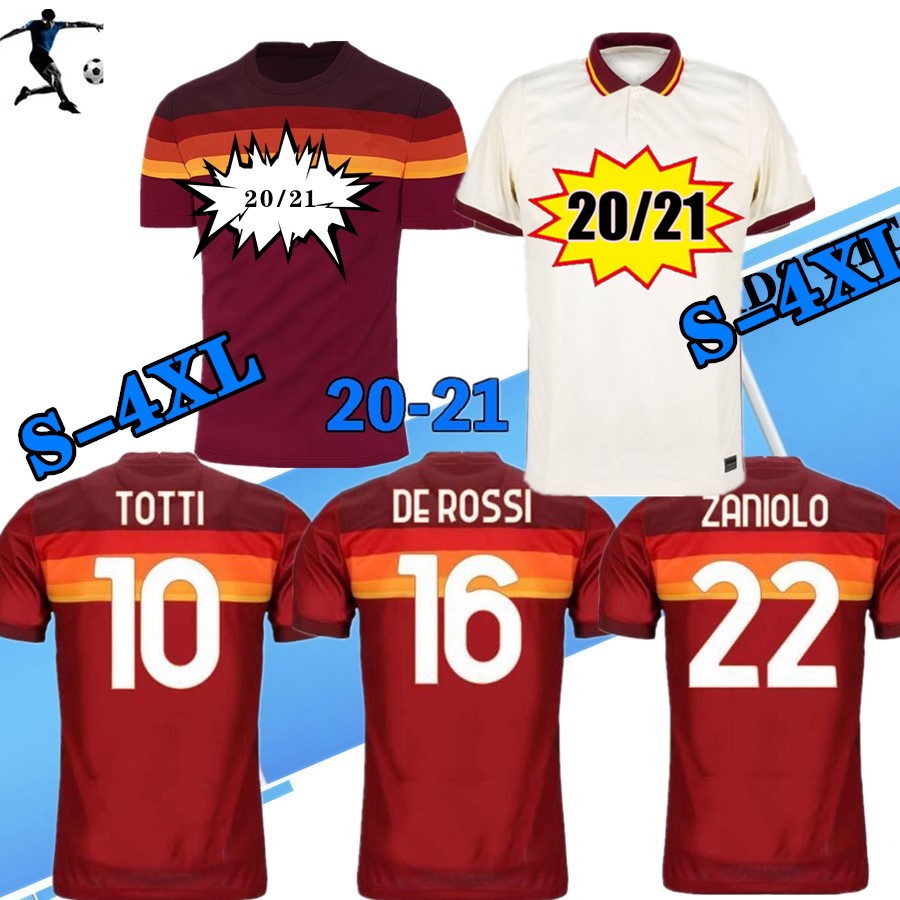 NEW 2020 -4XL DZEKO PEROTTI PASTORE ZANIOLO soccer jersey TOTTI jersey 19 20 football shirt DE ROSSI 20 21 as maillot de foot roma, Home
NEW 2020 -4XL DZEKO PEROTTI PASTORE ZANIOLO soccer jersey TOTTI jersey 19 20 football shirt DE ROSSI 20 21 as maillot de foot roma, Home