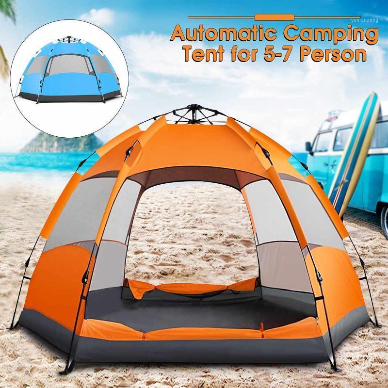 NEW Waterproof 5-8 People Automatic Instant Up Camping Tent Family Hiking Tent Anti UV Awning Tents Outdoor Sunshelter1
NEW Waterproof 5-8 People Automatic Instant Up Camping Tent Family Hiking Tent Anti UV Awning Tents Outdoor Sunshelter1