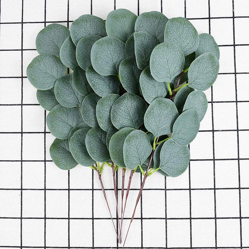 5pcs Wedding Green Eucalyptus Leaves Branch Fake Plant For Bride Bouquet Kids Birthday Party Home Garden Decor Artificial Flower, A07-5pcs
5pcs Wedding Green Eucalyptus Leaves Branch Fake Plant For Bride Bouquet Kids Birthday Party Home Garden Decor Artificial Flower, A07-5pcs