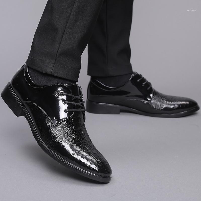 Fashion Men's Trend Round Head Lace-Up Shoes Business Flat Leather Shoes 2019 Autumn New Simplicity Fashion Bussines1, Black
Fashion Men's Trend Round Head Lace-Up Shoes Business Flat Leather Shoes 2019 Autumn New Simplicity Fashion Bussines1, Black