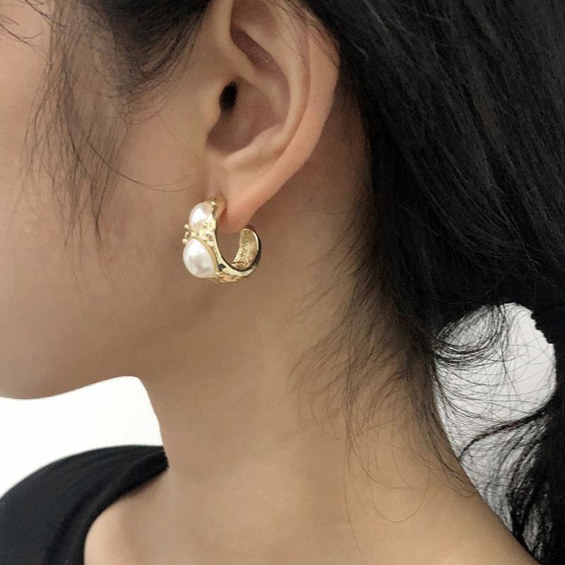 Dangle & Chandelier PHYANIC High Quality C-shape Earrings For Women Simple Luxury Design Pearl Beads Gold Earring Ladies Fashion Jewelry Gif
Dangle & Chandelier PHYANIC High Quality C-shape Earrings For Women Simple Luxury Design Pearl Beads Gold Earring Ladies Fashion Jewelry Gif