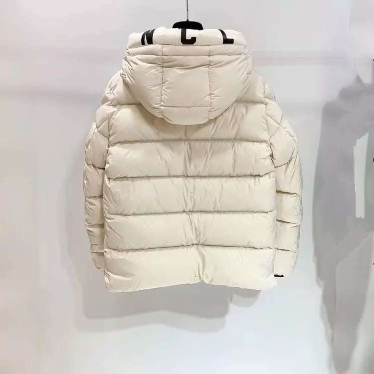 New Unisex Winter Down Jacket Hooded Letter Printing Warm And Stylish Coat Men And Women Winter Down Jackets 201023