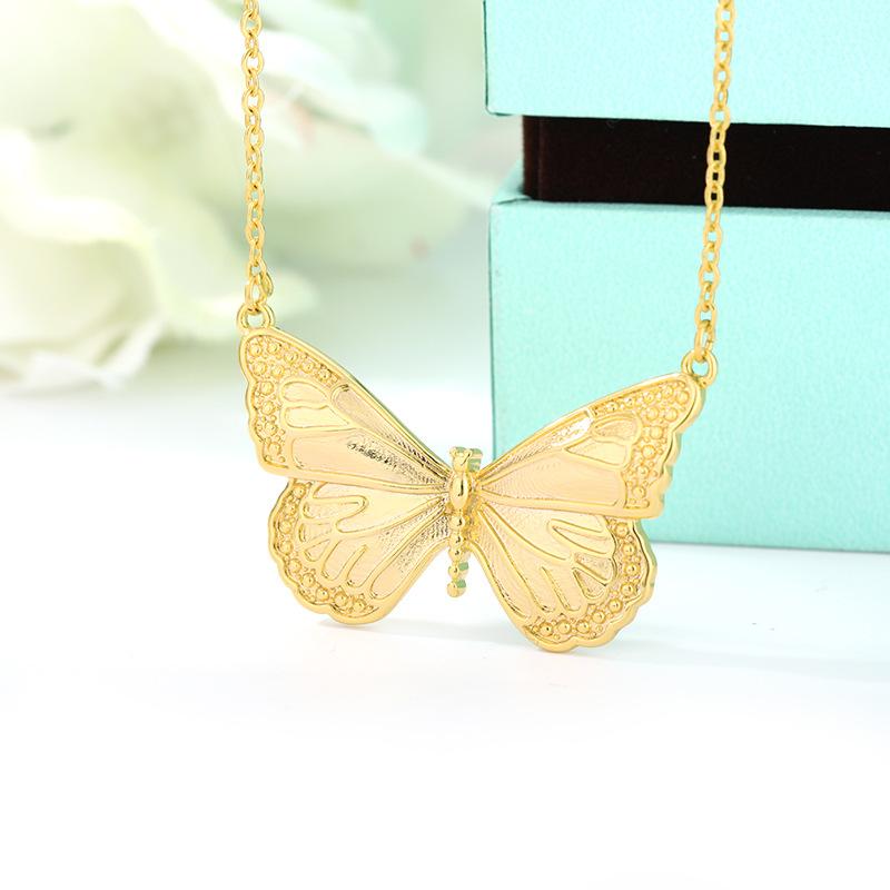 Chains Charm Trendy Butterfly Necklace For Women Novel Design Cute Shape Perfect Girls Stainless Steel Jewelry Accessory Gifts 2021
Chains Charm Trendy Butterfly Necklace For Women Novel Design Cute Shape Perfect Girls Stainless Steel Jewelry Accessory Gifts 2021