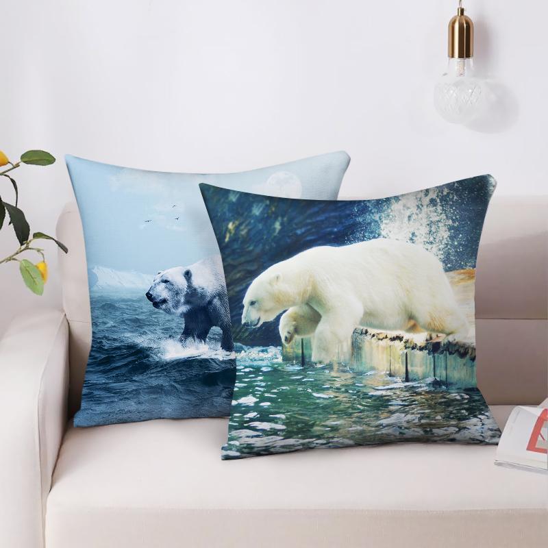 Fuwatacchi Polar Bear Picture Cushion Cover Arctic Aurora Pattern Throw Pillow Covers for Home Sofa Car Decor Pillowcase 45x45cm, Pcan001702tps
Fuwatacchi Polar Bear Picture Cushion Cover Arctic Aurora Pattern Throw Pillow Covers for Home Sofa Car Decor Pillowcase 45x45cm, Pcan001702tps