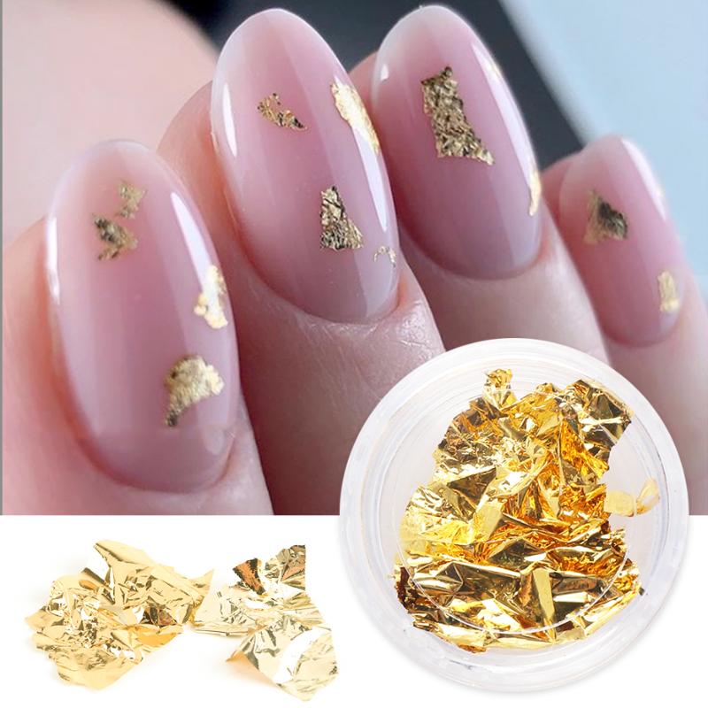 Gold Silver Nail Art Aluminum Foils Irregular Transfer Sticker Paper Gel Polish Nail Glitter Powder Mirror Flake Manicure BE1858
Gold Silver Nail Art Aluminum Foils Irregular Transfer Sticker Paper Gel Polish Nail Glitter Powder Mirror Flake Manicure BE1858