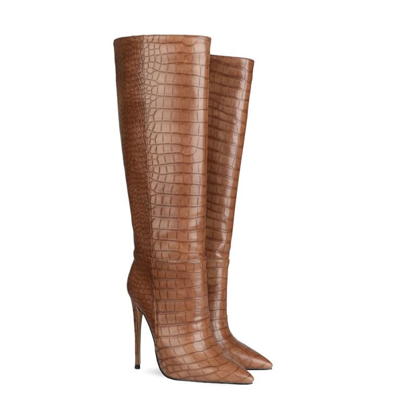 Mobetty Stiletto Thigh High Boots Colorful Stone Leather Women Long Boots Knee-High Glittering Fashion Soft Botas de mujer, Black
Mobetty Stiletto Thigh High Boots Colorful Stone Leather Women Long Boots Knee-High Glittering Fashion Soft Botas de mujer, Black