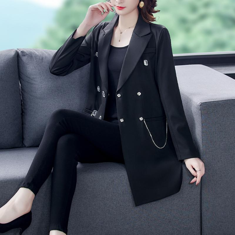 Spring Autumn Casual Black Classic Blazer and Suits 2021 Vintage Solid Elegant Plus Size Jacket Women Bodycon Long Outwear Coats
Spring Autumn Casual Black Classic Blazer and Suits 2021 Vintage Solid Elegant Plus Size Jacket Women Bodycon Long Outwear Coats