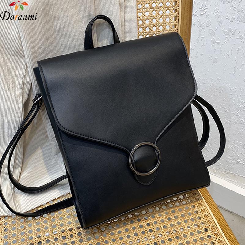 DORANMI Vintage Schoolbag Women's Backpack 2021 New Metal Buckle Female Rucksacks Casual Back Bag Shoulder Book Bag Mochila B204, Black
DORANMI Vintage Schoolbag Women's Backpack 2021 New Metal Buckle Female Rucksacks Casual Back Bag Shoulder Book Bag Mochila B204, Black