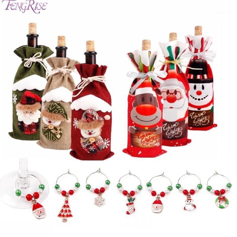 FENGRISE 2018 Christmas Decor For Home 2018 Christmas Bottle Cover Wine Glass Charm Gift Decor Noel New Year 20191
FENGRISE 2018 Christmas Decor For Home 2018 Christmas Bottle Cover Wine Glass Charm Gift Decor Noel New Year 20191