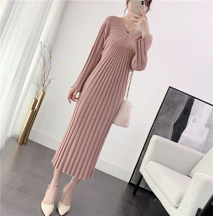 2021 New Knitted new autumn dress over the knee long temperament goddess fan sweater winter LG08, M beige
2021 New Knitted new autumn dress over the knee long temperament goddess fan sweater winter LG08, M beige