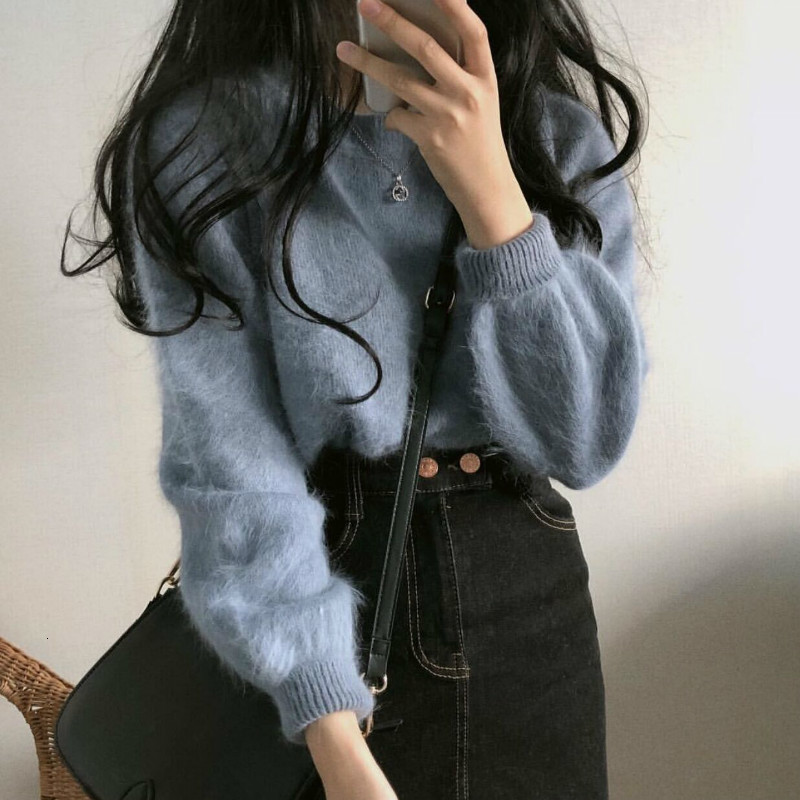 2021 New Mohair Solid Women's Nightgown Long O-neck Oversized Winter Sweater Tops for Woman Autumn IPT1, Creamy-white.
2021 New Mohair Solid Women's Nightgown Long O-neck Oversized Winter Sweater Tops for Woman Autumn IPT1, Creamy-white.