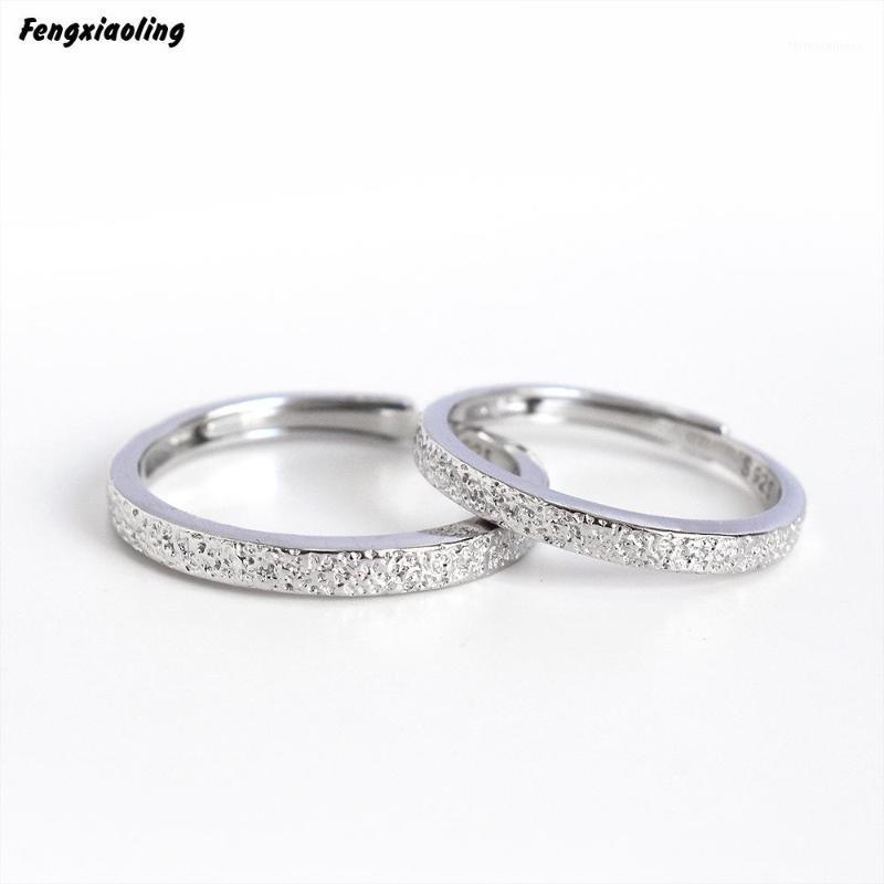Cluster Rings Fengxiaoling 925 Sterling Silver Minimalist Matte Temperament Personality Fashion Couple Trendy Resizable Opening Jewelry1
Cluster Rings Fengxiaoling 925 Sterling Silver Minimalist Matte Temperament Personality Fashion Couple Trendy Resizable Opening Jewelry1