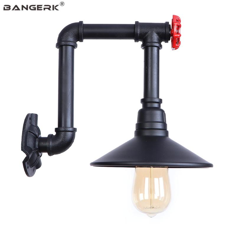 Industrial Water Pipe Wall Lamp Black Iron LED Wall Light Retro Loft Decor Edison Sconce E27 Aisle Bedside Home Lighting
Industrial Water Pipe Wall Lamp Black Iron LED Wall Light Retro Loft Decor Edison Sconce E27 Aisle Bedside Home Lighting