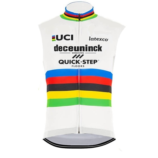 WINDSTOPPER WINDPROOF 2020 DECEUNINCK-QUICK STEP PRO TEAM WORLD CHAMPION ONLY SLEEVELESS VEST CYCLING JERSEY CYCLING WEAR SIZE:-4XL
WINDSTOPPER WINDPROOF 2020 DECEUNINCK-QUICK STEP PRO TEAM WORLD CHAMPION ONLY SLEEVELESS VEST CYCLING JERSEY CYCLING WEAR SIZE:-4XL