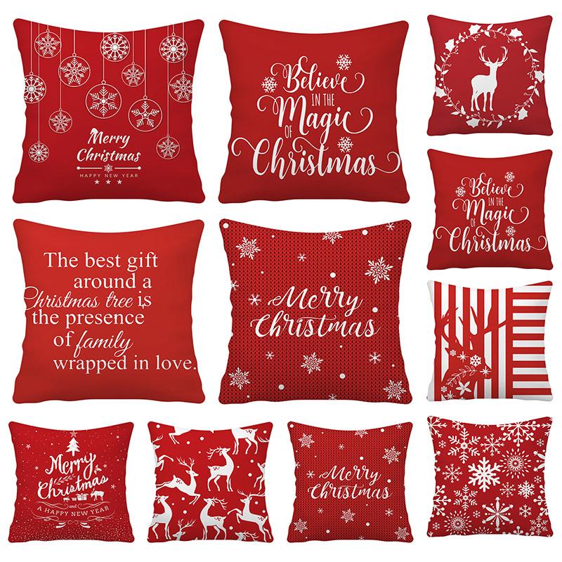 Cotton linen cushion cover Christmas series pillow cover home decoration pillow sofa car autumn
Cotton linen cushion cover Christmas series pillow cover home decoration pillow sofa car autumn