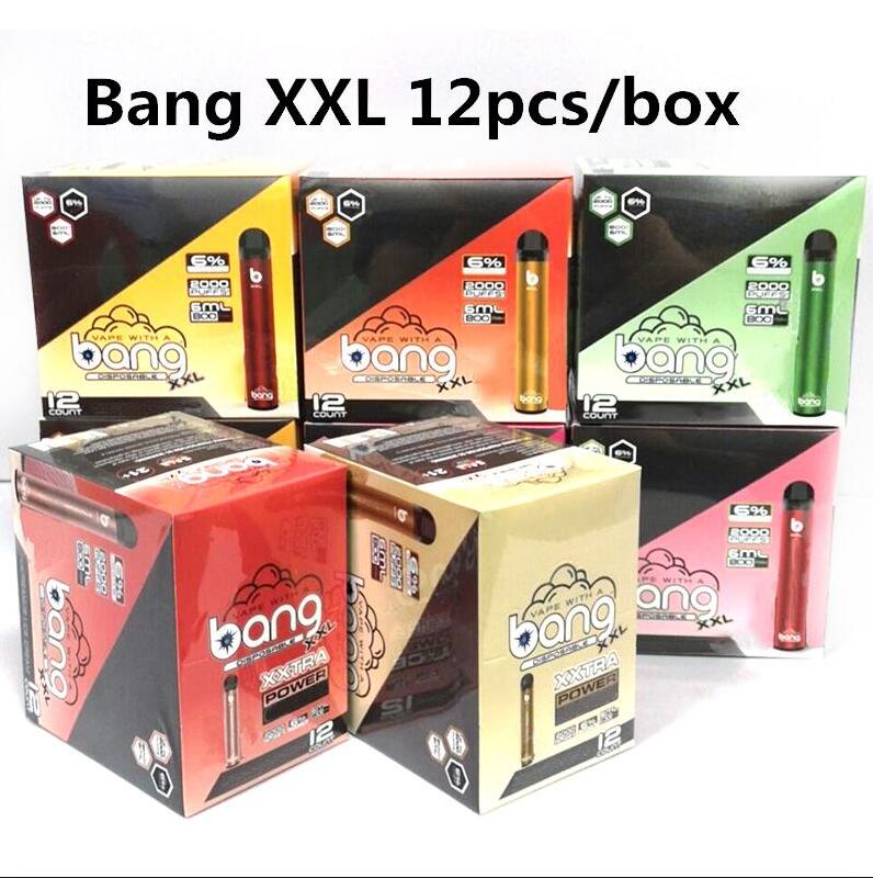 NEW Bang XXL Disposable Vape Pen Device 800mAh Battery 6ml Pods Empty Vapors 2000 Puffs Bang XXtra Vape Kit DHL FREE
NEW Bang XXL Disposable Vape Pen Device 800mAh Battery 6ml Pods Empty Vapors 2000 Puffs Bang XXtra Vape Kit DHL FREE