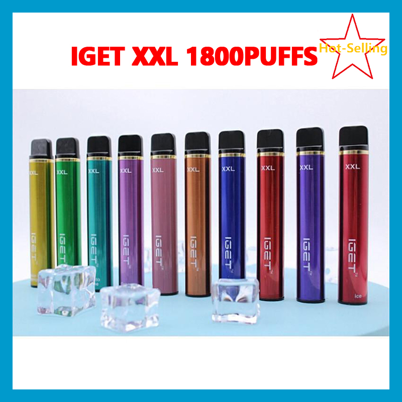 2022 wholesale Iget XXL 1800 Puffs E Cigarette Disposable 7ml Prefilled 5% Vape Pen Device vs Bang XXtra
2022 wholesale Iget XXL 1800 Puffs E Cigarette Disposable 7ml Prefilled 5% Vape Pen Device vs Bang XXtra