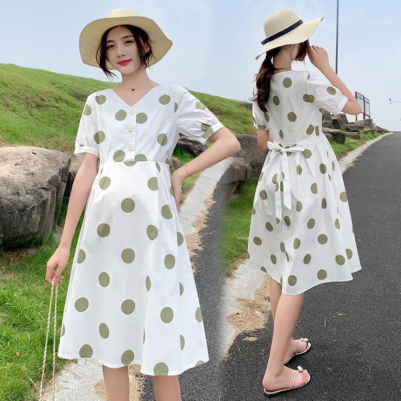 Summer Moms A-Line Nursing Dress Sashes Cotton Dot Maternity Breastfeeding Dress for Pregnant Women Pregnancy Clothes Hot1, Green
Summer Moms A-Line Nursing Dress Sashes Cotton Dot Maternity Breastfeeding Dress for Pregnant Women Pregnancy Clothes Hot1, Green