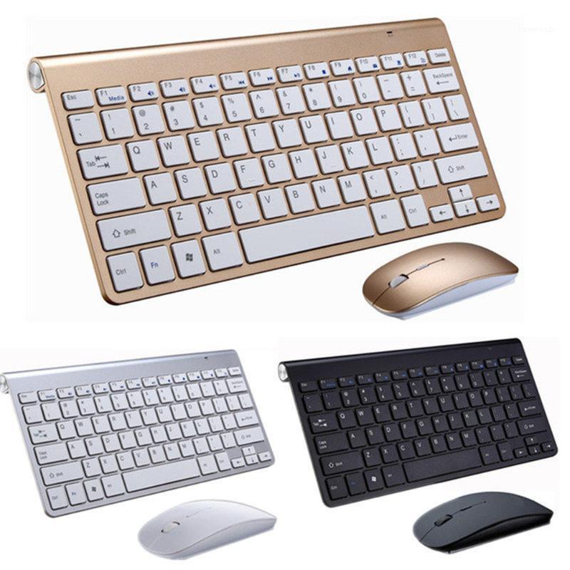 

Wireless Keyboard Mouse Set 78 Keys 12 Multimedia Keys 2.4GHz Ultra Slim Wireless Mouse And Keyboard Combo Kit 2020 New1