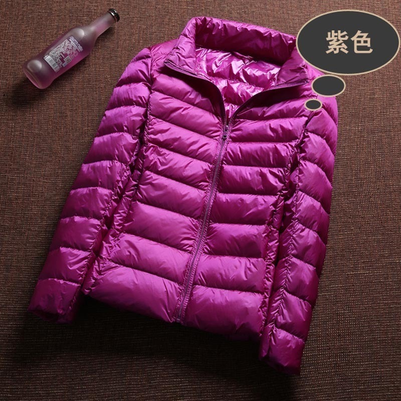 Ultra Light 90% White Duck Down Jacket Women Winter Coat Thin Female Winter Slim Warm Jacket Windproof Down Coat Plus colth T200212