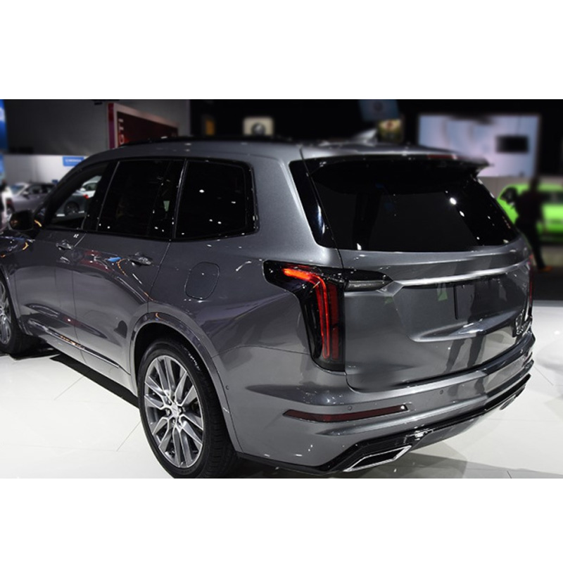 For Cadillac XT6 2019-2023 Car Auto vehicle Black Rear Trunk Cargo Baggage Organizer Storage Nylon Plain Vertical Seat Net