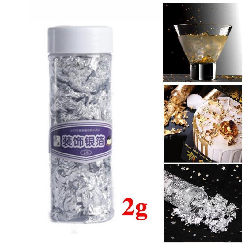 2g Cake Decoration Gold Foil Cooking Mousse Baking Up Dress Paper Pastry Supplies Foil Cream Dessert Shreds Silver Ice Sush H3A6
2g Cake Decoration Gold Foil Cooking Mousse Baking Up Dress Paper Pastry Supplies Foil Cream Dessert Shreds Silver Ice Sush H3A6