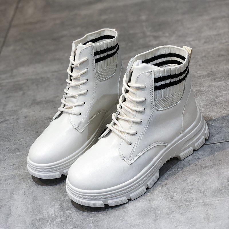 Women White Sock Boots High Platform Shoes Punk Boots Gothic Shoes Female Lace Up Elgant Ankle 2021 Women Black Sock
Women White Sock Boots High Platform Shoes Punk Boots Gothic Shoes Female Lace Up Elgant Ankle 2021 Women Black Sock