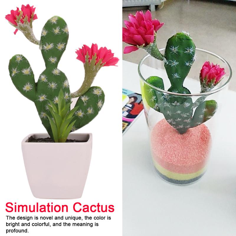 Artificial Green Plants 3-Ear Cactus Succulent Simulation Bonsai DIY Innovative Simulation Miniascape without Pot
Artificial Green Plants 3-Ear Cactus Succulent Simulation Bonsai DIY Innovative Simulation Miniascape without Pot