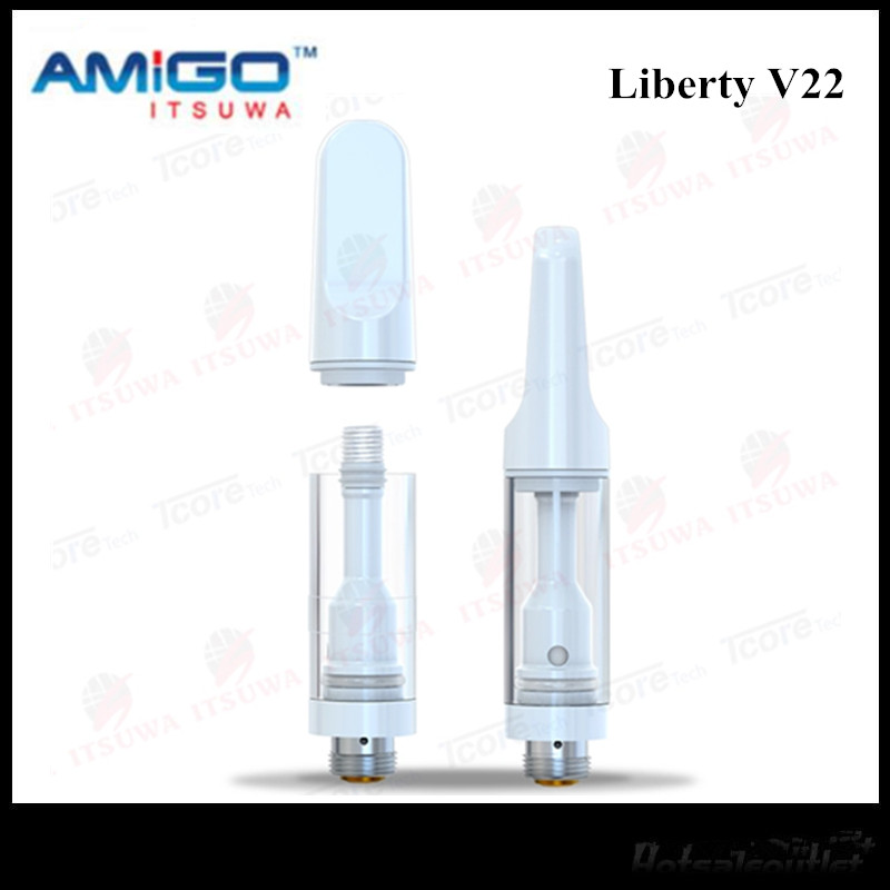 Original iTsuwa Amigo Liberty V22 Full Ceramic Vaporizer Screw Style Cartridge OnePiece Tech Carts Free Shipping
Original iTsuwa Amigo Liberty V22 Full Ceramic Vaporizer Screw Style Cartridge OnePiece Tech Carts Free Shipping
