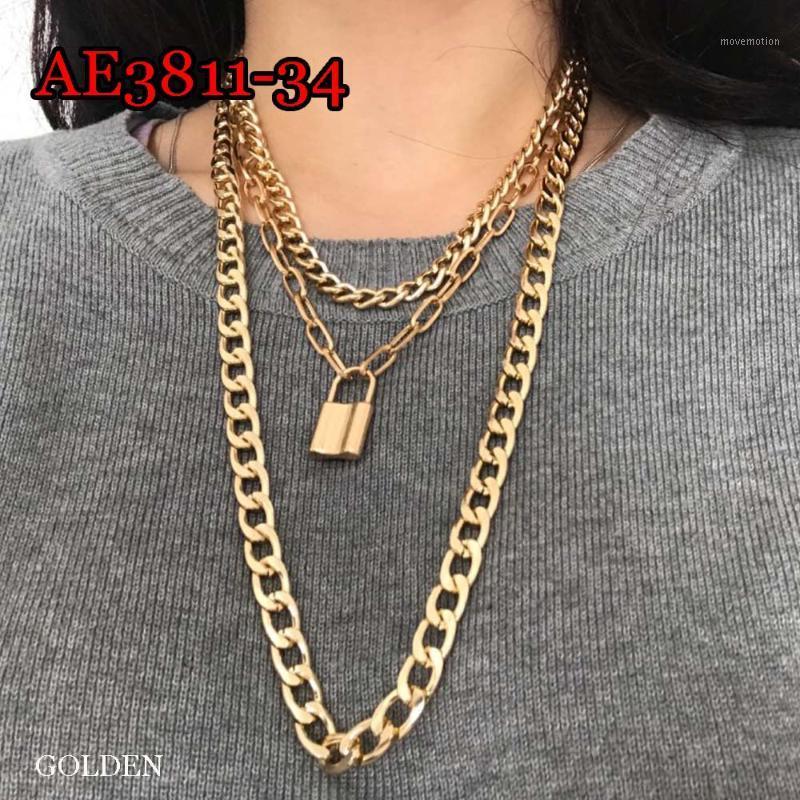 Big Lock 3 Layout Chain Punk Fashion Jewerly Multiful Use Women Gift Men Cheaper and Popular Gift AE3811-341
Big Lock 3 Layout Chain Punk Fashion Jewerly Multiful Use Women Gift Men Cheaper and Popular Gift AE3811-341