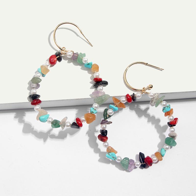 JUST FEEL Handmade Resin Acrylic Large Hoop Earrings For Women Round Bohemian Fashion Wedding Punk Big Loop Earrings Accessories
JUST FEEL Handmade Resin Acrylic Large Hoop Earrings For Women Round Bohemian Fashion Wedding Punk Big Loop Earrings Accessories
