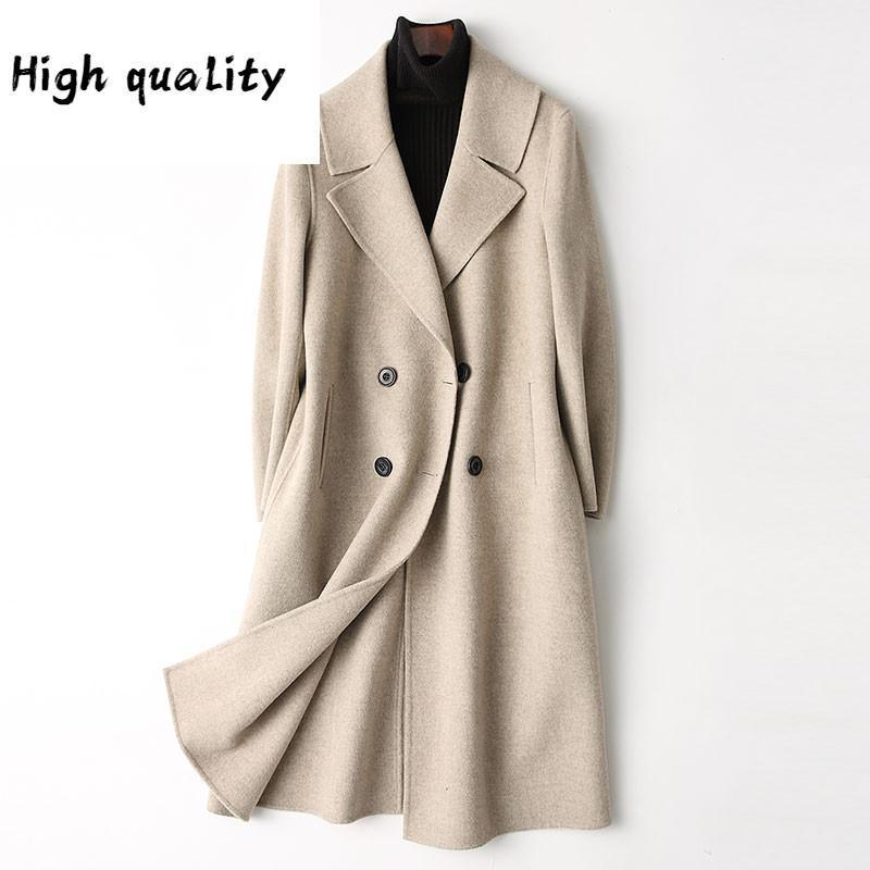 casaco 2020 feminino Spring 100% Double-side Wool Women Long Coat Female Winter Jackets Outerwear 38152 WYQ11521, Beige
casaco 2020 feminino Spring 100% Double-side Wool Women Long Coat Female Winter Jackets Outerwear 38152 WYQ11521, Beige