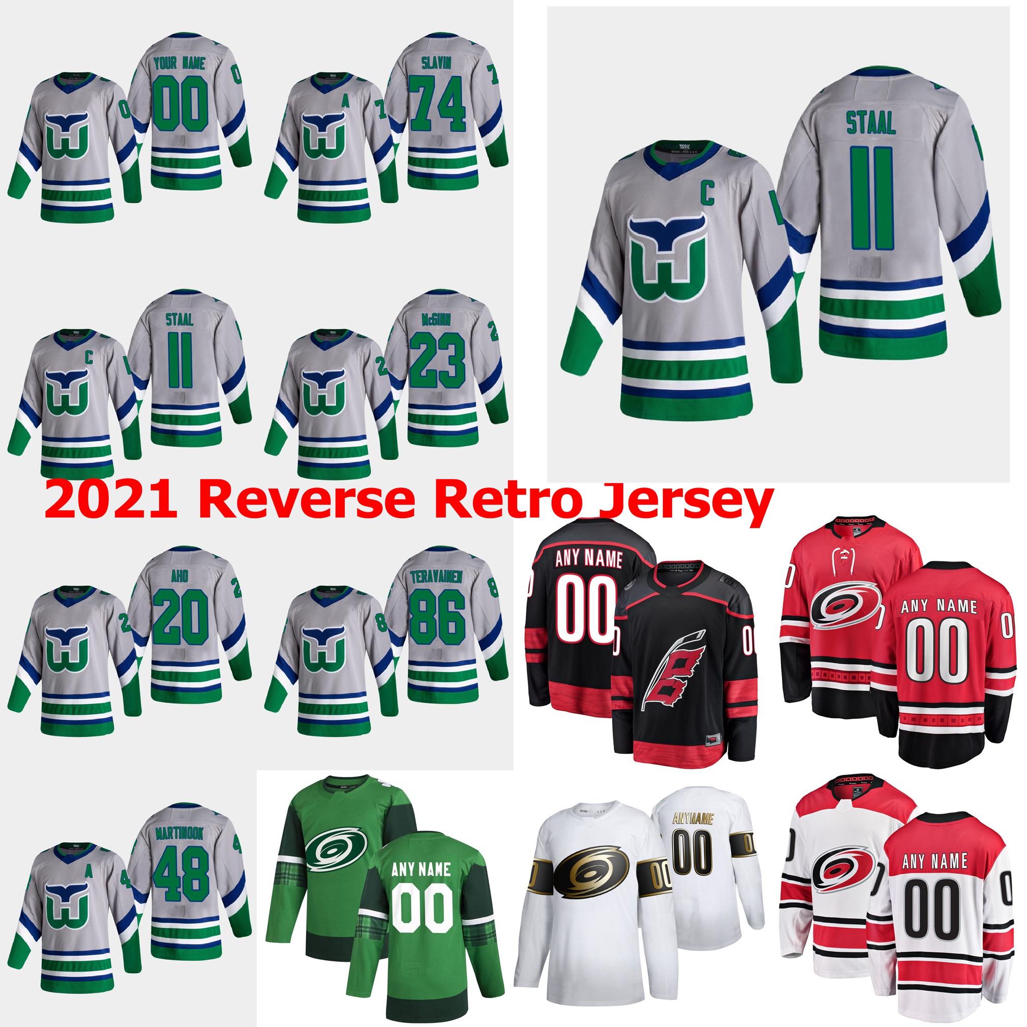 2021 Reverse Retro Carolina Hurricanes Hockey Jerseys Trevor van Riemsdyk Alex Nedeljkovic Joakim Ryan Roland McKeown Steven Lorentz Custom, Black;red
2021 Reverse Retro Carolina Hurricanes Hockey Jerseys Trevor van Riemsdyk Alex Nedeljkovic Joakim Ryan Roland McKeown Steven Lorentz Custom, Black;red