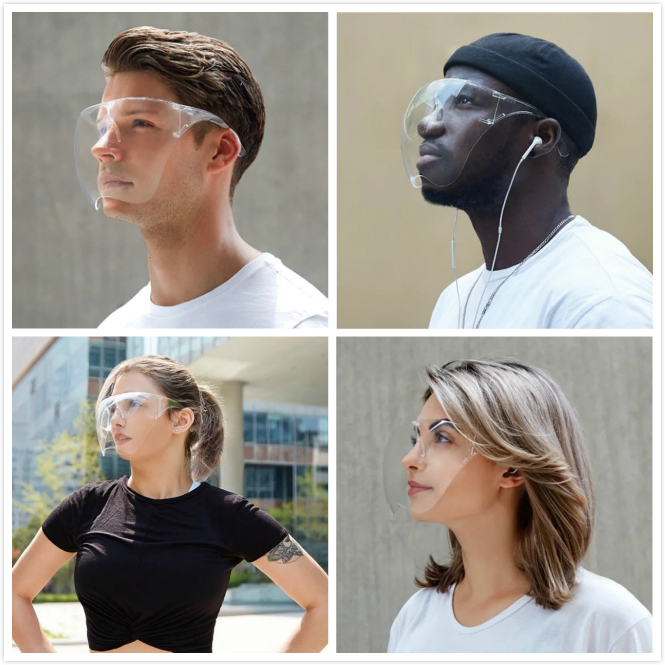 M/L Two Size Transparent Full Face Anti-epidemic Face Mask Anti-dropping Goggles Isolated Anti-fog Riding Face Shields
M/L Two Size Transparent Full Face Anti-epidemic Face Mask Anti-dropping Goggles Isolated Anti-fog Riding Face Shields
