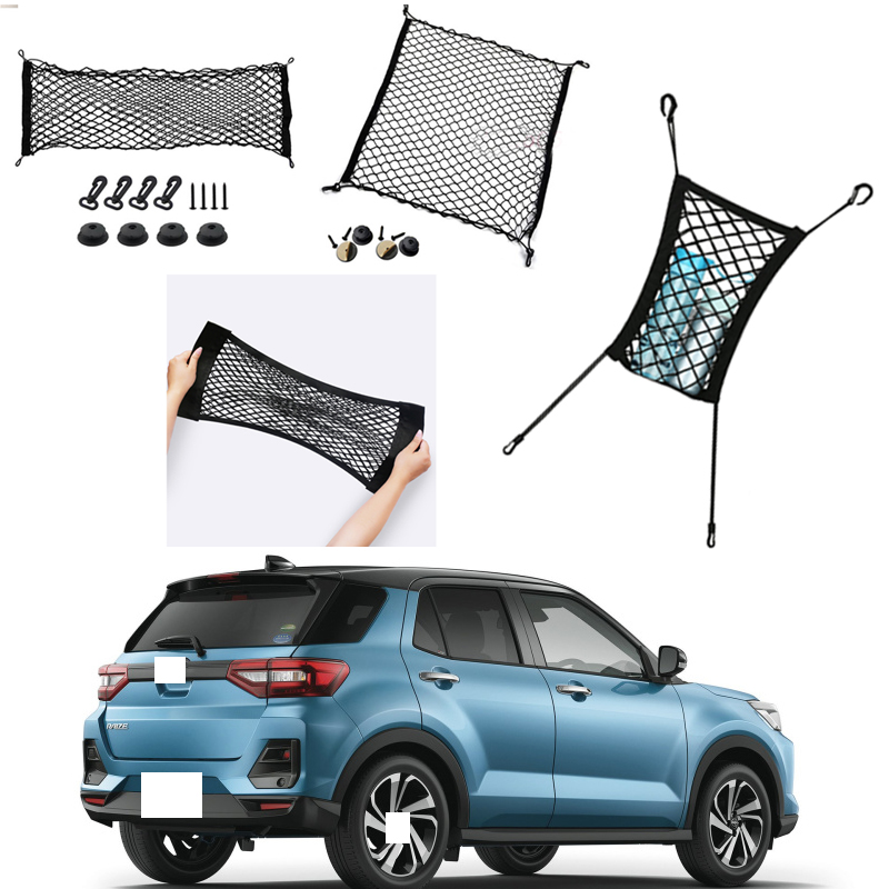 For Toyota RAIZE Car Vehicle Black Rear Trunk Cargo Baggage Organizer Storage Nylon Plain Vertical Seat Net
For Toyota RAIZE Car Vehicle Black Rear Trunk Cargo Baggage Organizer Storage Nylon Plain Vertical Seat Net