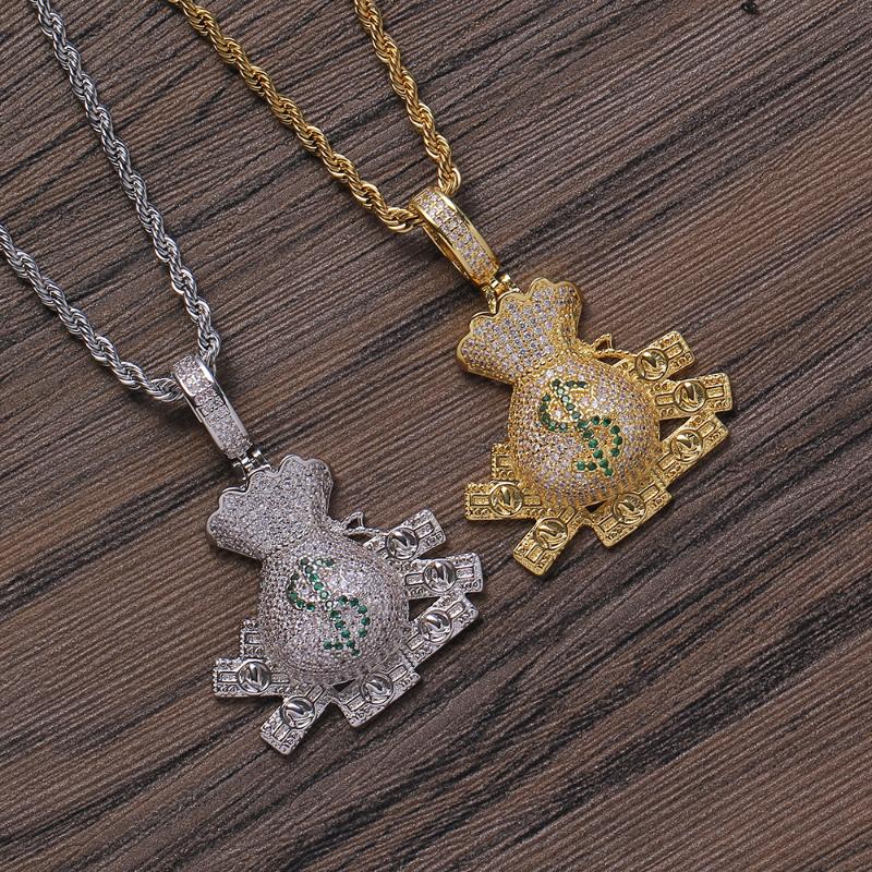 hip hop jewelry Dollar pendant Brass necklace Iced Out charm necklace for men Engagement gift CN333
hip hop jewelry Dollar pendant Brass necklace Iced Out charm necklace for men Engagement gift CN333