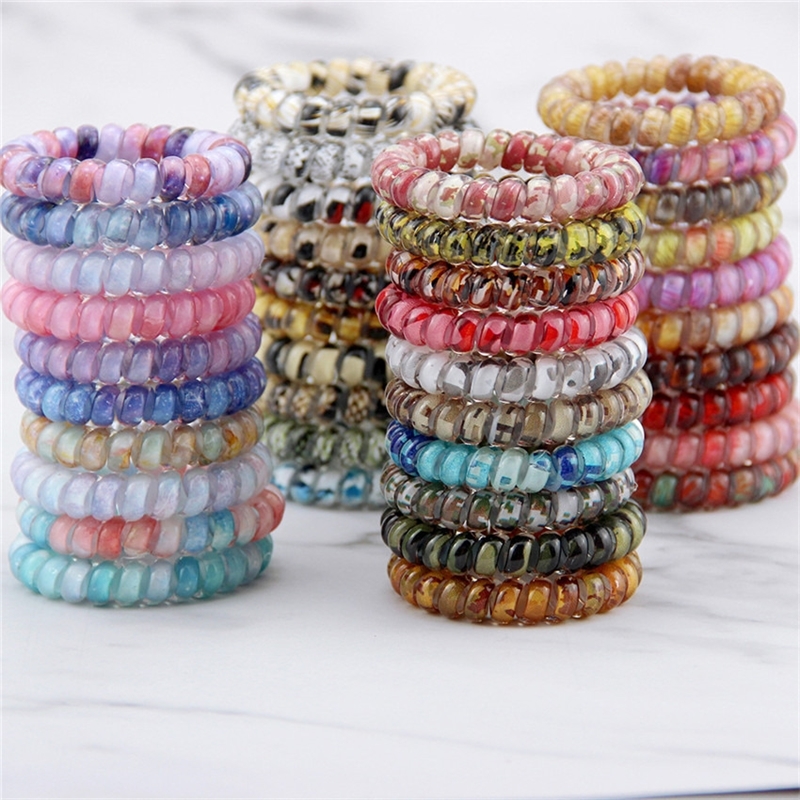 Large 5.5cm Telephone Wire Hair Ring Cord Gum Hair Tie Snake Print Elastic Girls Hair Bands Rubber Ropes Bracelet Stretchy Scrunchy H12709, Multi-color
Large 5.5cm Telephone Wire Hair Ring Cord Gum Hair Tie Snake Print Elastic Girls Hair Bands Rubber Ropes Bracelet Stretchy Scrunchy H12709, Multi-color